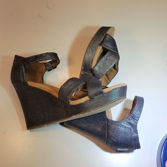 BRAND NEW WEDGE STYLE OPEN TOE ANKLE STRAP WOMEN"S SANDAL - Picture 14 of 16